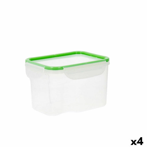 Hermetička Kutija za Ručak Quid Greenery 1,8 L Providan Plastika (Pack 4x)