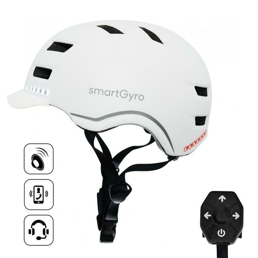 Kaciga za Električni Skuter Smartgyro SMART PRO Bijela